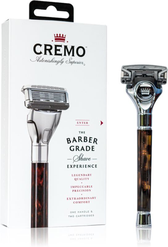 Cremo The Barber Grade rasoir + 2 têtes de rechange