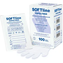 Folienhandschuh SOFT line Copolymer Gr. M steril 100 Stück