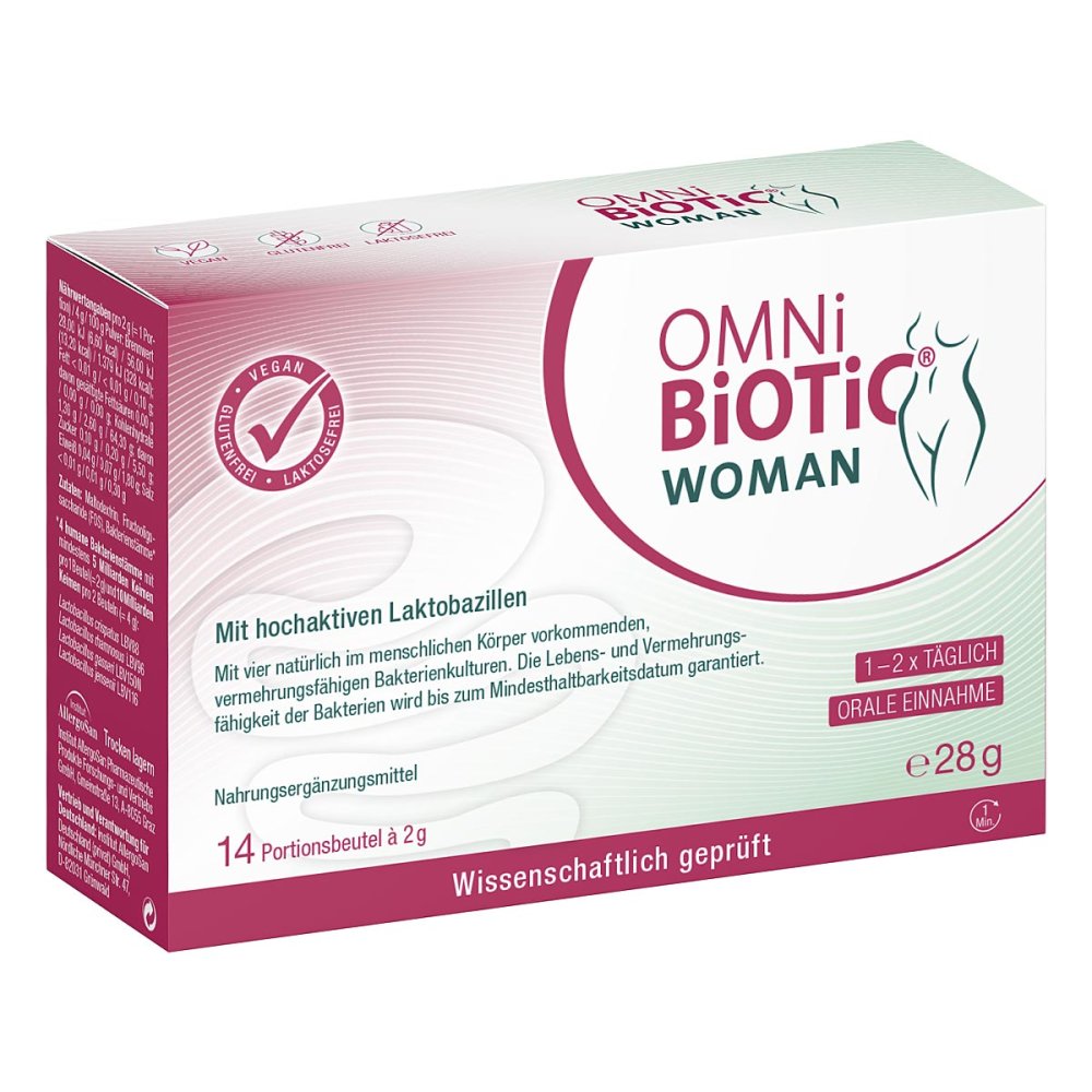 INSTITUT ALLERGOSAN Deutschland (privat) GmbH Omni Biotic Woman Pulver 19374950