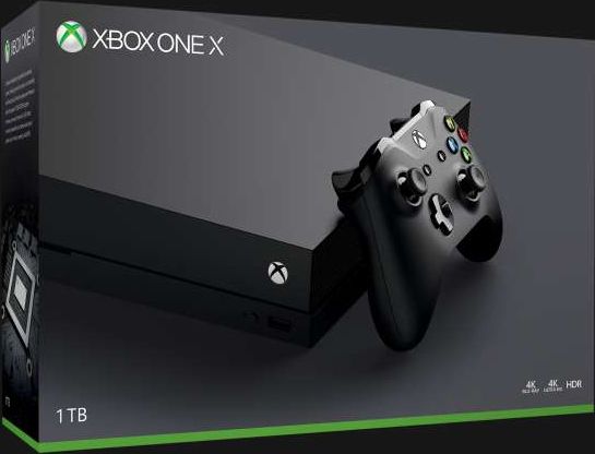 Microsoft Xbox One X 1TB-Zwart (Xbox One) Gebruikt