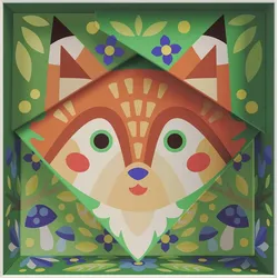 Ravensburger CreArt, Malen nach Zahlen Do it together - Fuchs