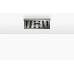 Dornbracht Regenbrause für Deckenanbindung, mit LED-Beleuchtung, eckig, 300x240mm, 28042980-19, Farbe: Dark Chrome