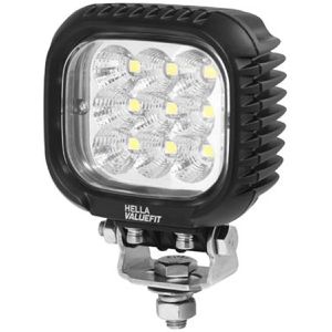 Hella Zusatzscheinwerfer ValueFit S3000, 12 V / 24 V, LED, 3.000 Lumen, 31 Watt, für Fernbereich, Arbeitsscheinwerfer