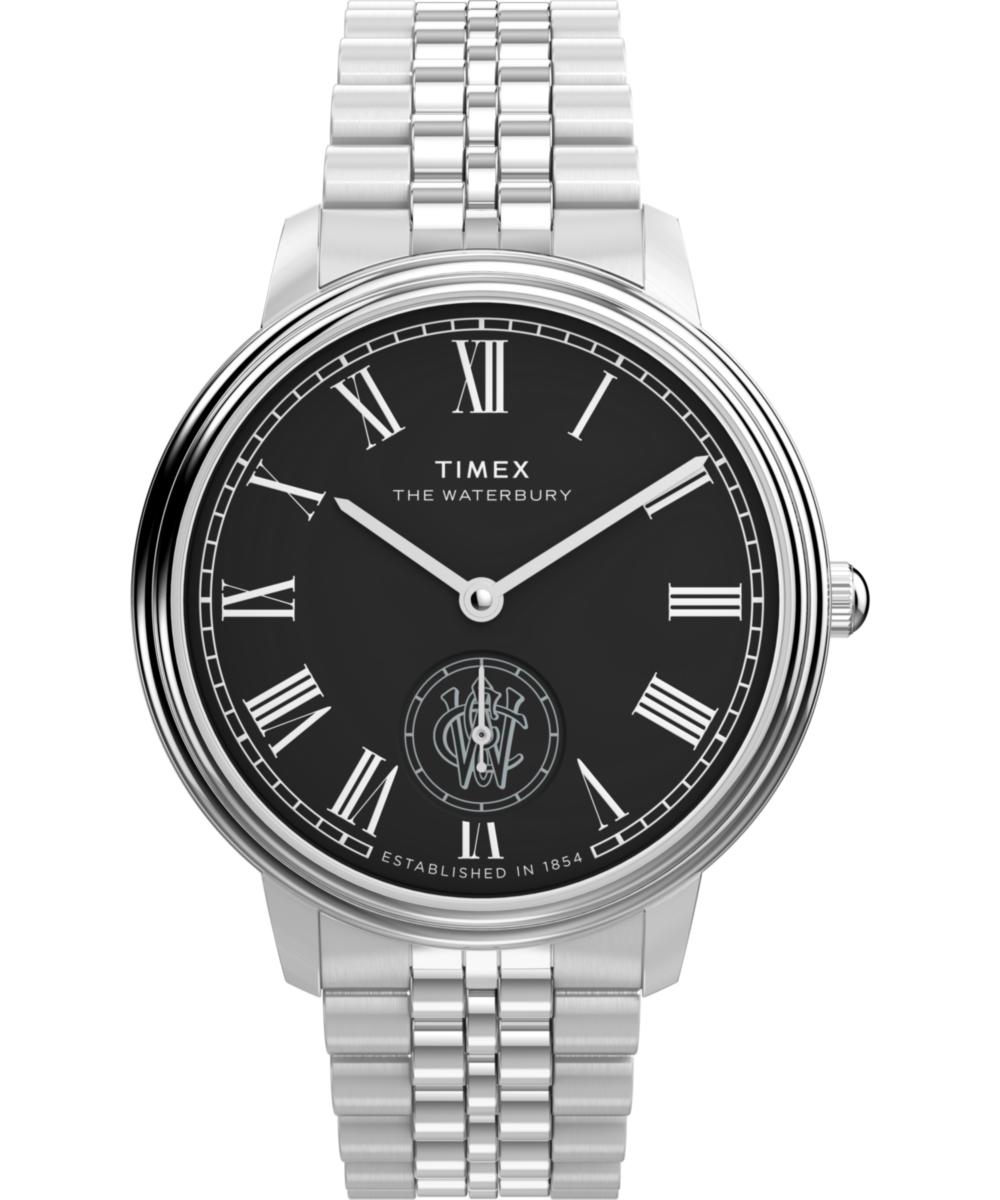 Timex Waterbury Metropolitan Heren Zilveren Horloge TW2Y23300