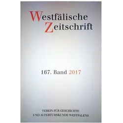 Westfälische Zeitschrift 167, Band 2017, Fachbücher
