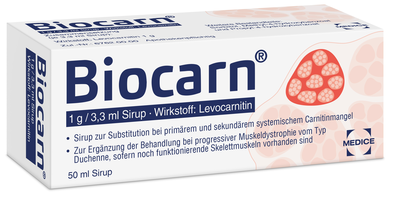MEDICE Arzneimittel Pütter GmbH&Co.KG BIOCARN Sirup 50 ml 03074803