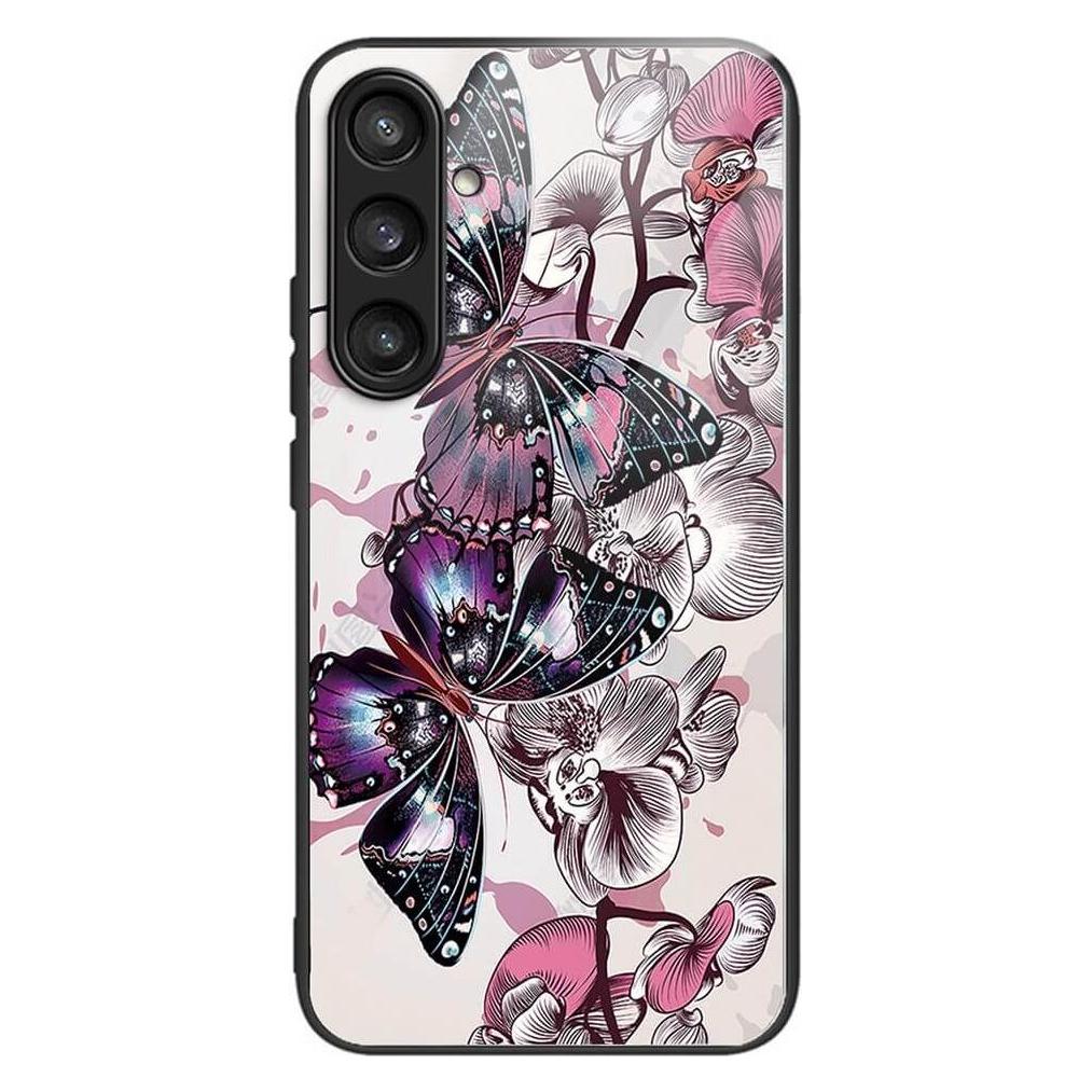Cover-Discount Panzerglas Handyhülle Butterflies (Samsung Galaxy S24) (660176995D)