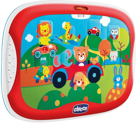 Chicco Tablet Degli Animali Multicolore 9 Aree Interattive 1-3 Anni