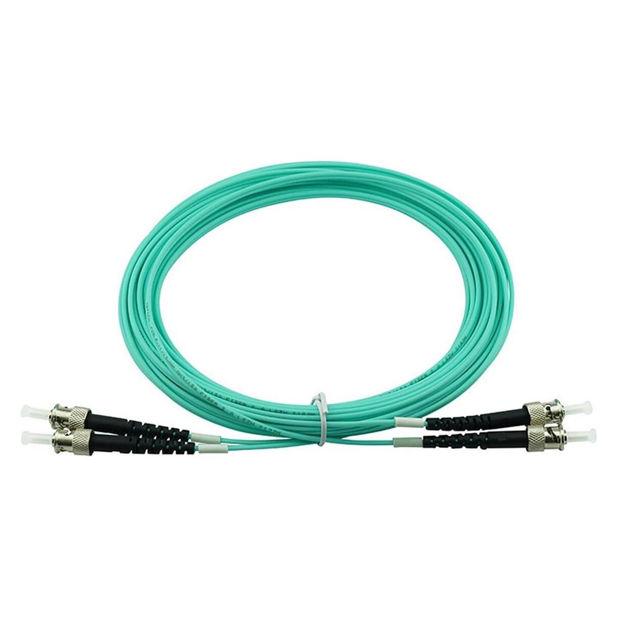 BlueOptics Duplex LWL Patchkabel ST-ST OM3 2 Meter (2 m) (SFP3333EU2MK)