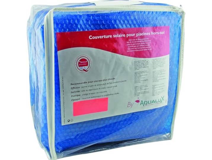 AQUALUX - COUVERTURE SOLAIRE RONDE – POUR PISCINE Ø 4.60 / 4.7M