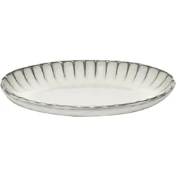 SERAX Inku Schüssel oval Inku White, Länge: 220 mm, Breite: 154 mm