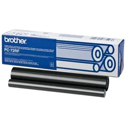 brother PC-72RF Thermo-Druckfolien schwarz, 2 Rollen
