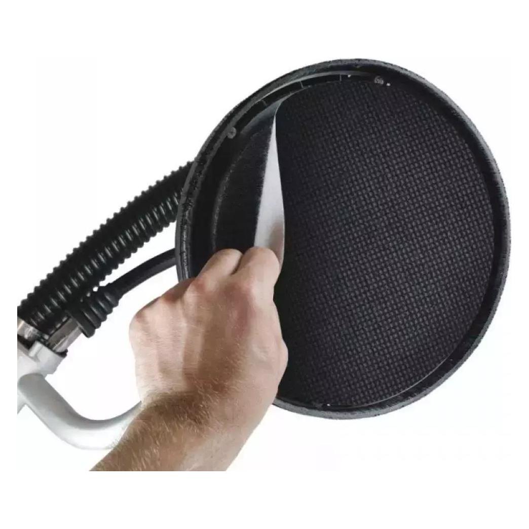 Dedra 225 mm Velcro-Polierscheibe, Klasse 120 (120) (77492S3)