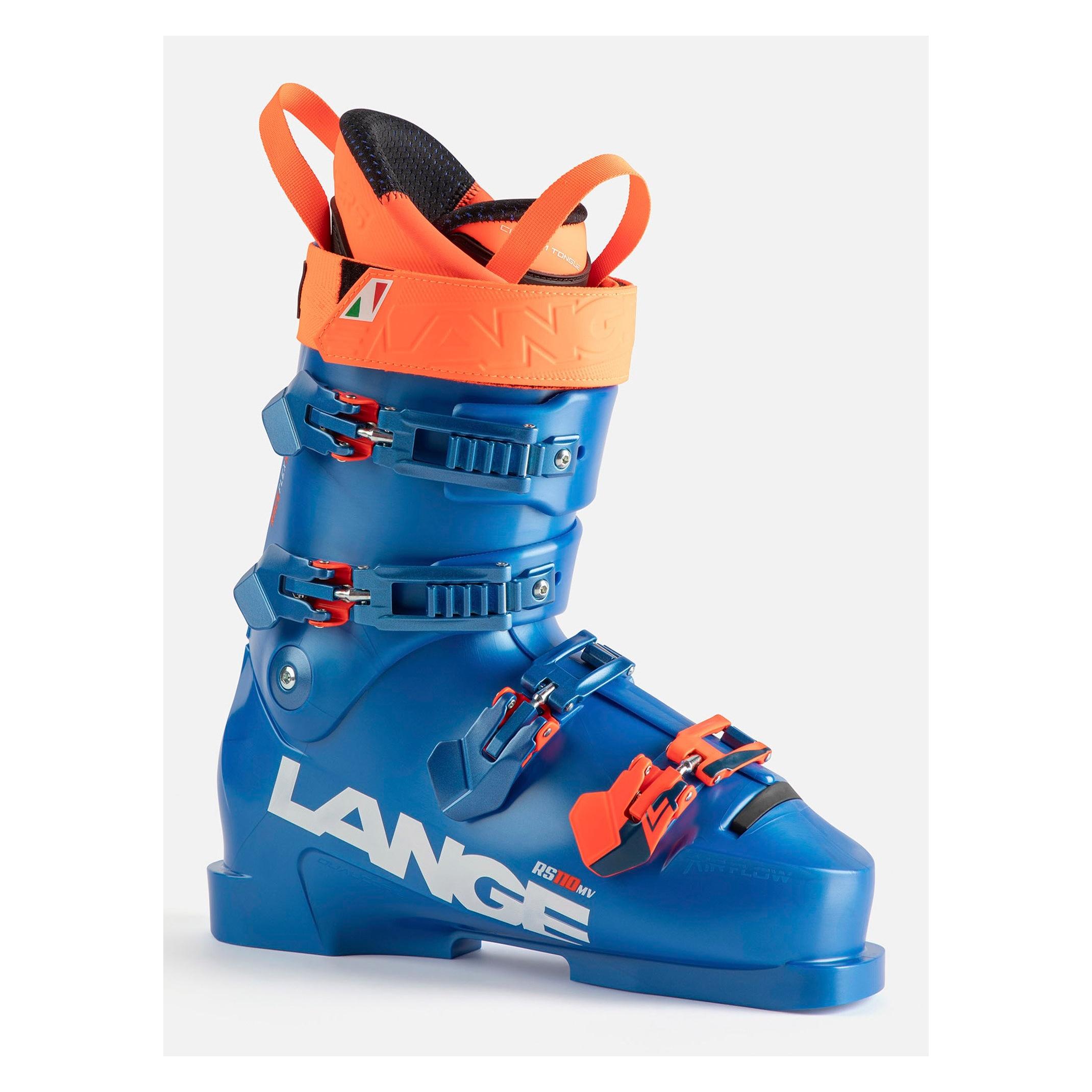 Lange RS 110 MV Vibrant Blue Ski Boots (27.5) (63902757)