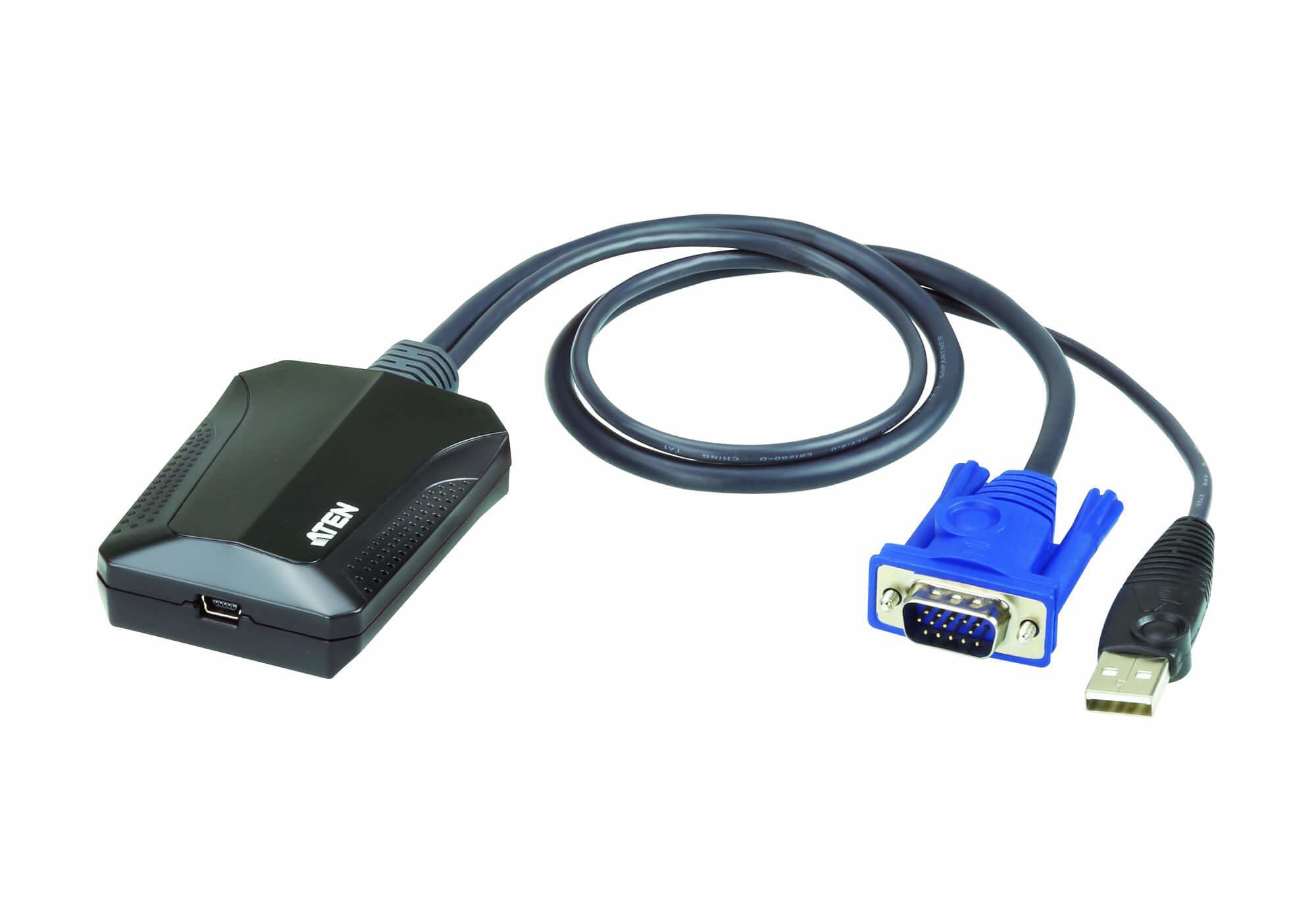 ATEN logo ATEN Laptop USB KVM Konsole Crash Cart Adapter