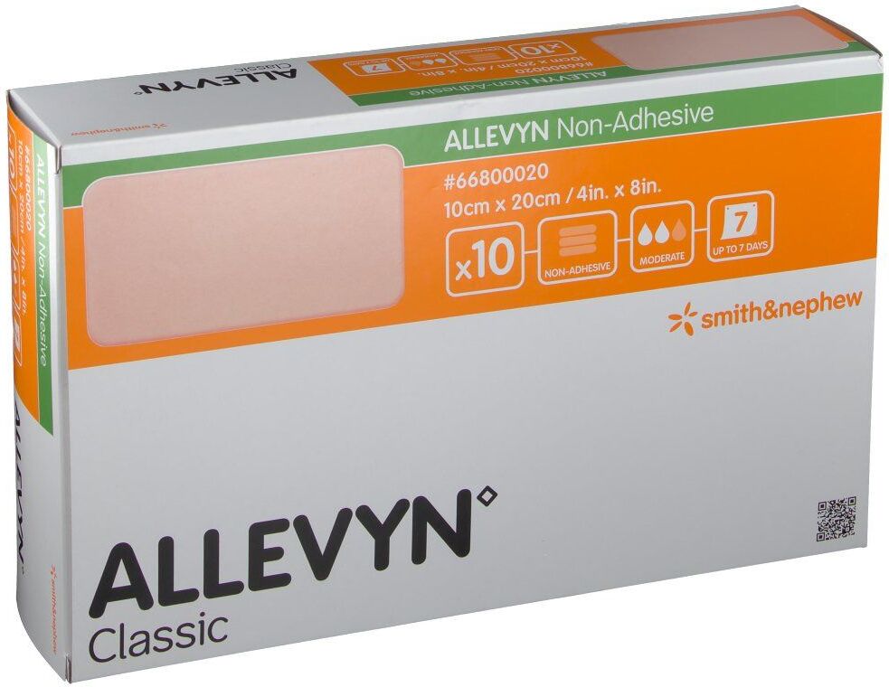 Allevyn N-Adhesif Verband 10X20Cm 66007335 10 St Kompressen