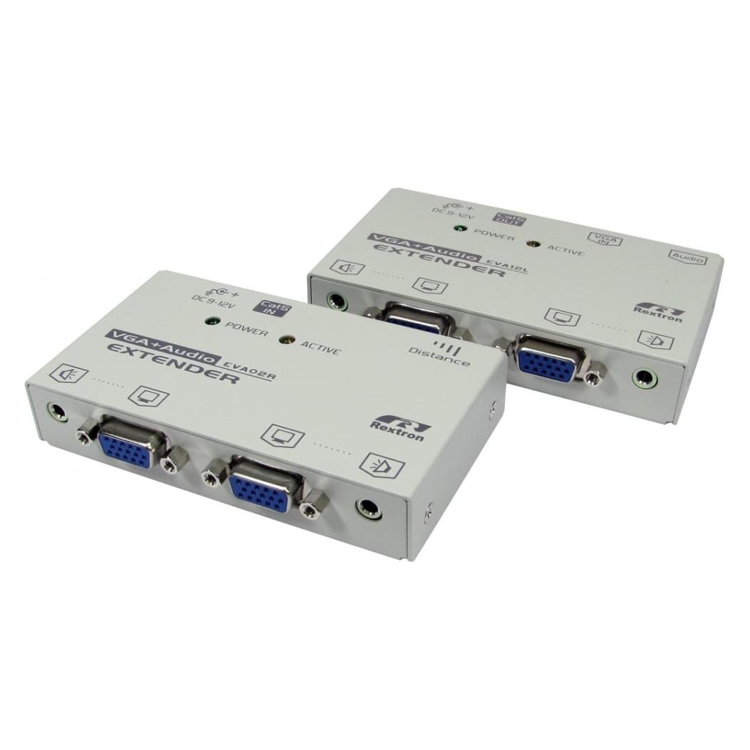 Cables Direct CDL SVGA Ext Over Cat5e with Audio (KVM-VGAXTAD)