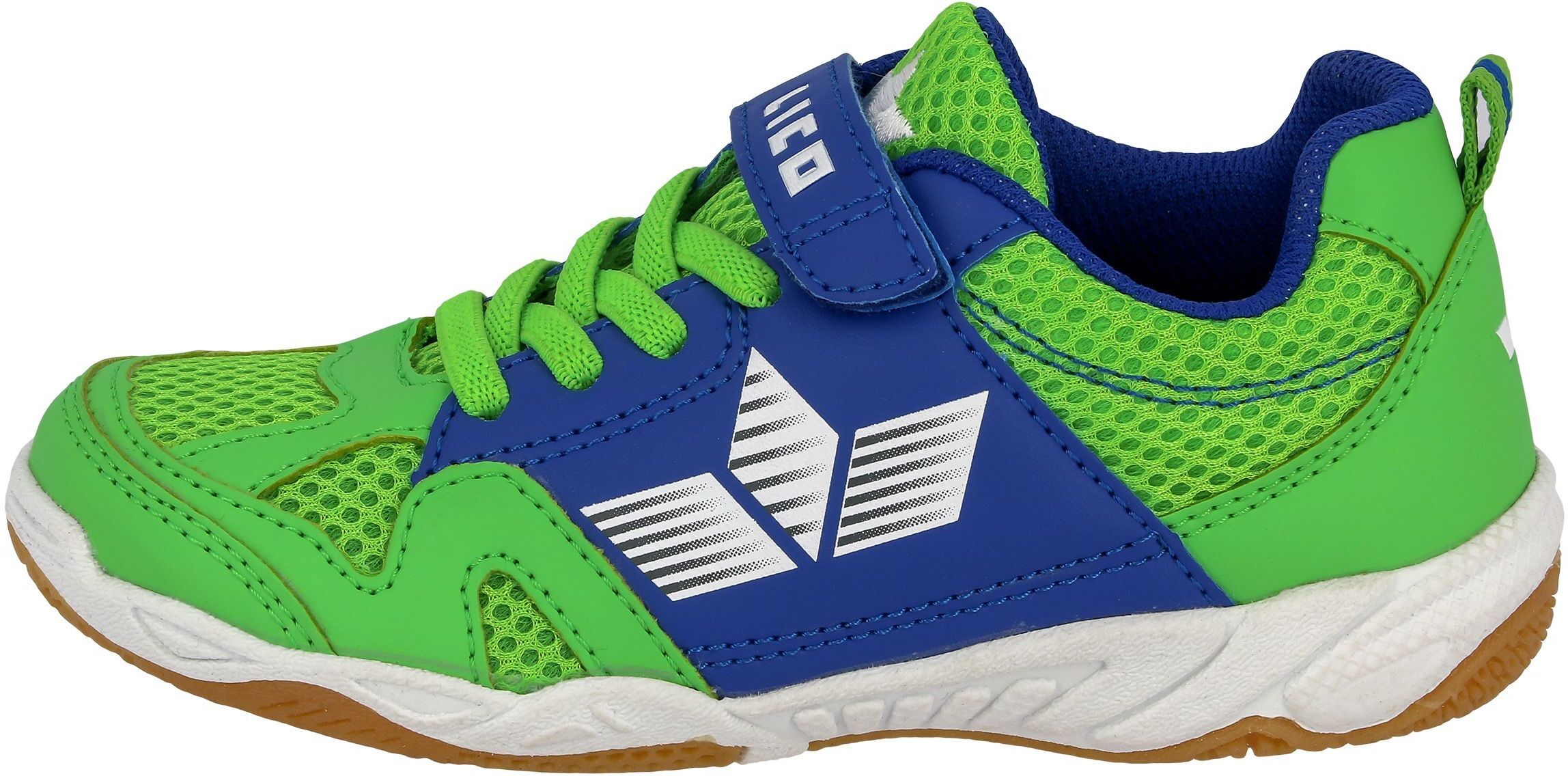 Trainingsschuh LICO "Sportschuh Sport VS", Jungen, Gr. 38, grün, Synthetik, Schuhe Trainingsschuh