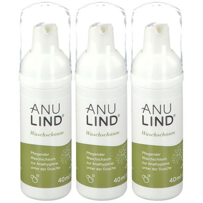 Anulind Cleanser Schaum x3 3x40 ml