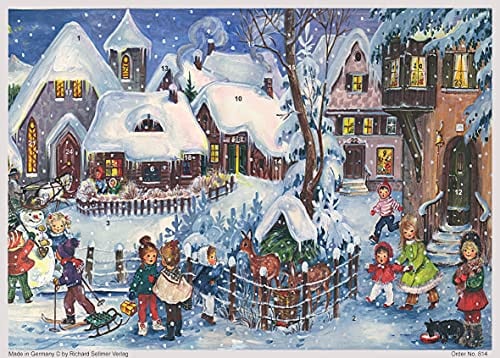 Adventskalender Es schneit van Richard Sellmer Verlag