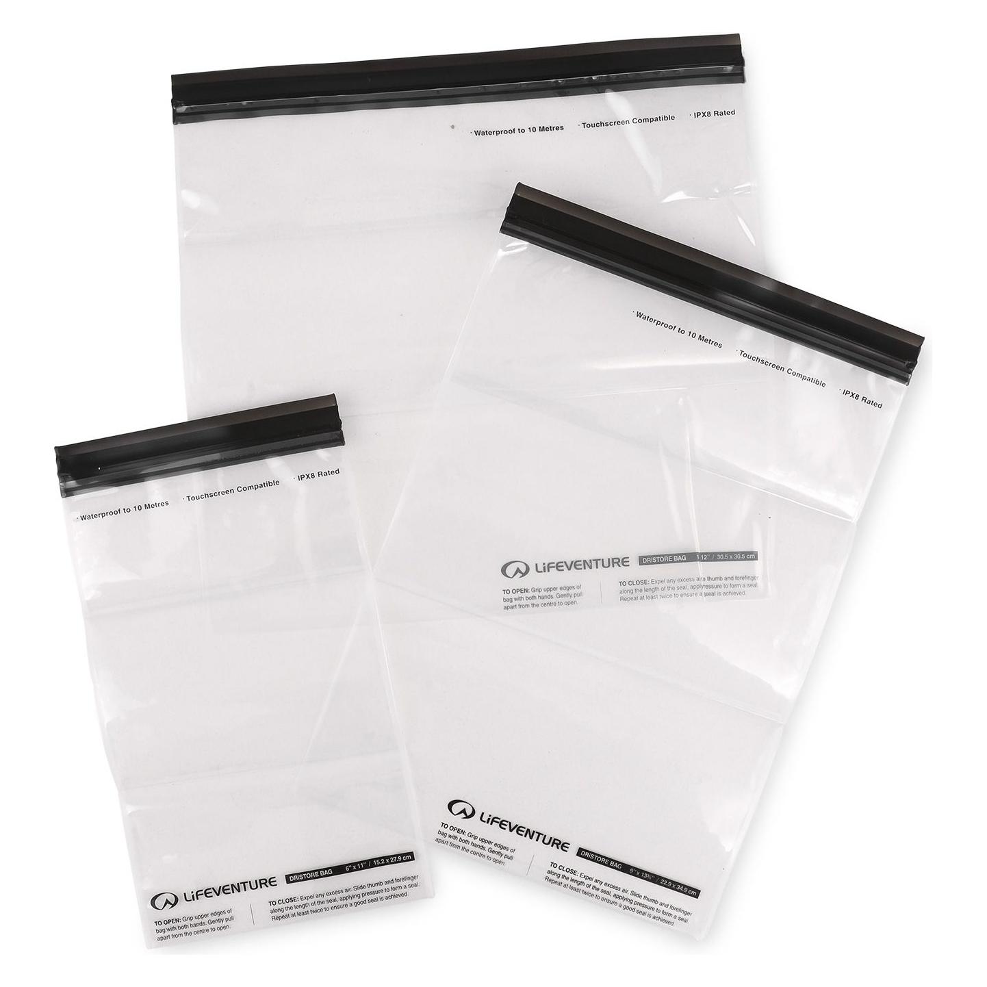 Lifeventure DriStore LocTop Bags, For Maps (59240)