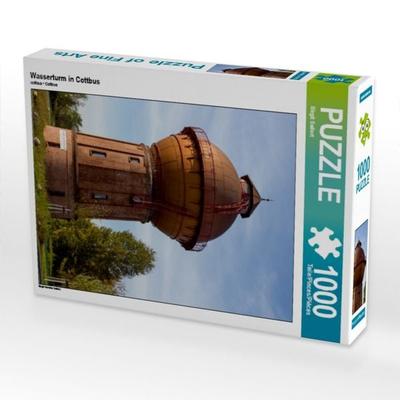 CALVENDO Puzzle Wasserturm in Cottbus | 1000 Teile Lege-Größe 64x48cm Foto-Puzzle für glückliche Stunden