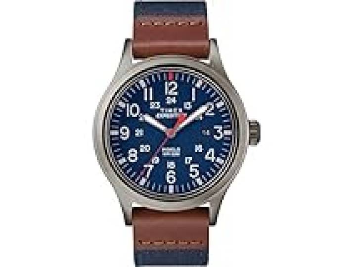 Timex Homme Analogique classique Quartz Montre avec Bracelet en Tissu TW4B14100