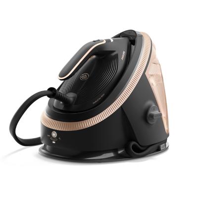 PHILIPS Dampfbügelstation "PSG7300/80 PerfectCare 7000 Series", schwarz (tiefschwarz), Dampfbügelstationen, 2.850 Watt, OptimalTemp & TurboPower-Dampfmotor, 650 gr Dampfstoß