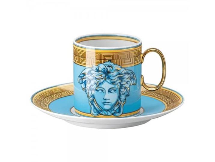Versace Medusa Amplified Blue Coin Kaffeetasse 2-TLG.
