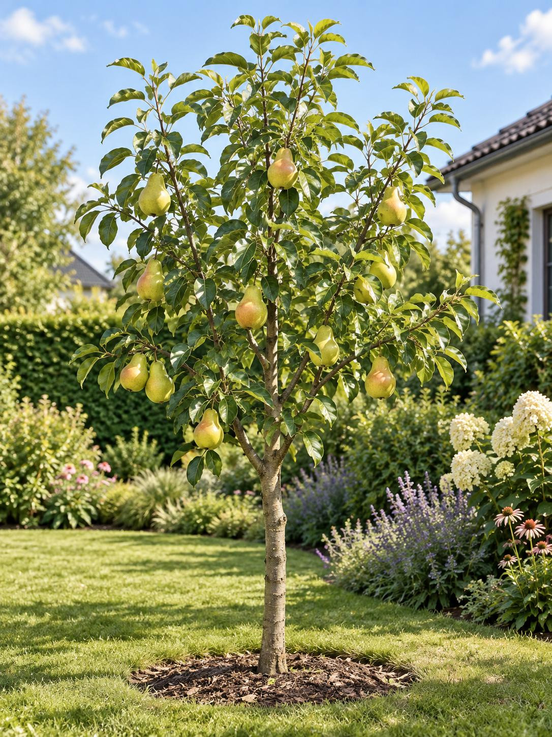 Birnbaum Williams Christ Pyrus communis Aromatische Appelboom voor Tuin en Terras, Hoogte: 100–120 cm