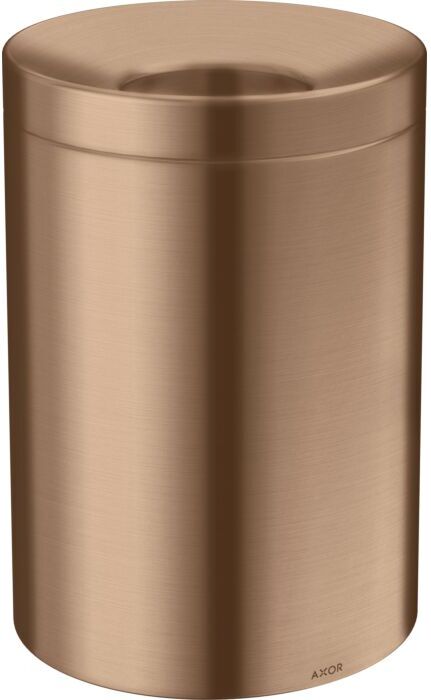 Hansgrohe Axor Abfalleimer 42872310 freistehend, brushed red gold
