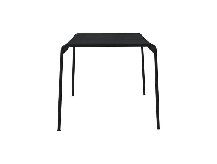 Hay - Table carrée Palissade - Noir - Acier laqué époxy - Designer Ronan & Erwan Bouroullec