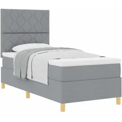 vidaXL, Boxspringbett, Boxspringbett (90 x 200 cm)