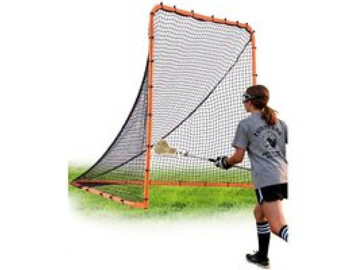 VEVOR Lacrosse-Tor, 6' x 6' Lacrosse-Netz, faltbare tragbare Hinterhof-Lacrosse-Trainingsausrüstung, Stahlrahmen-Trainingsnetz, schnell und einfach aufzubauendes Lacrosse-Tor, perfekt für das Training