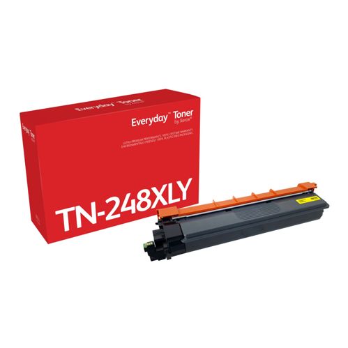 Xerox Everyday Yellow Toner ers. Brother TN248XLY