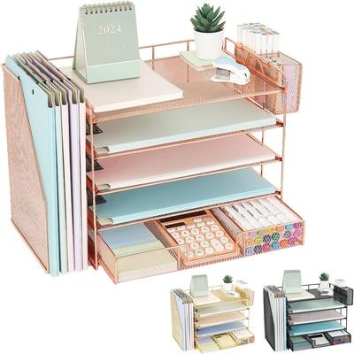 No "5 Tier Desk Accessories & Workspace Desk - 16.15""D x 9.45""W x 11.25""H"