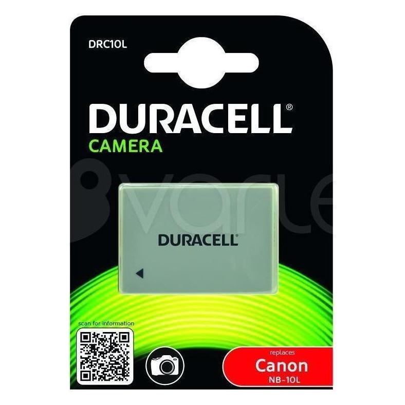 Duracell Lithium-Ionen-Akku NB-10L, 820 mAh (Kamera Akku) (DRC10L)