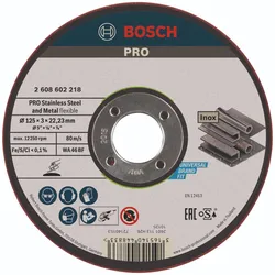 Bosch PRO Schruppscheibe WA 46 BF, Halbflexibel - 2608602218