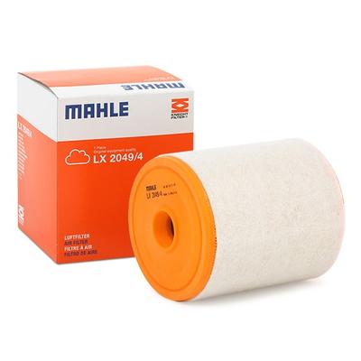 MAHLE Luftfilter AUDI LX 2049/4 4G0133843,70536041 Motorluftfilter,Filter für Luft