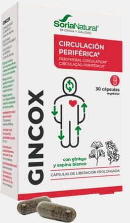 SORIA NATURAL® GINCOX (AGILMEN 18-C FORMULA XXI) 30 CAPSULAS