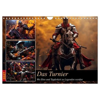 Das Turnier (Wandkalender 2027 DIN A4 quer), CALVENDO Monatskalender