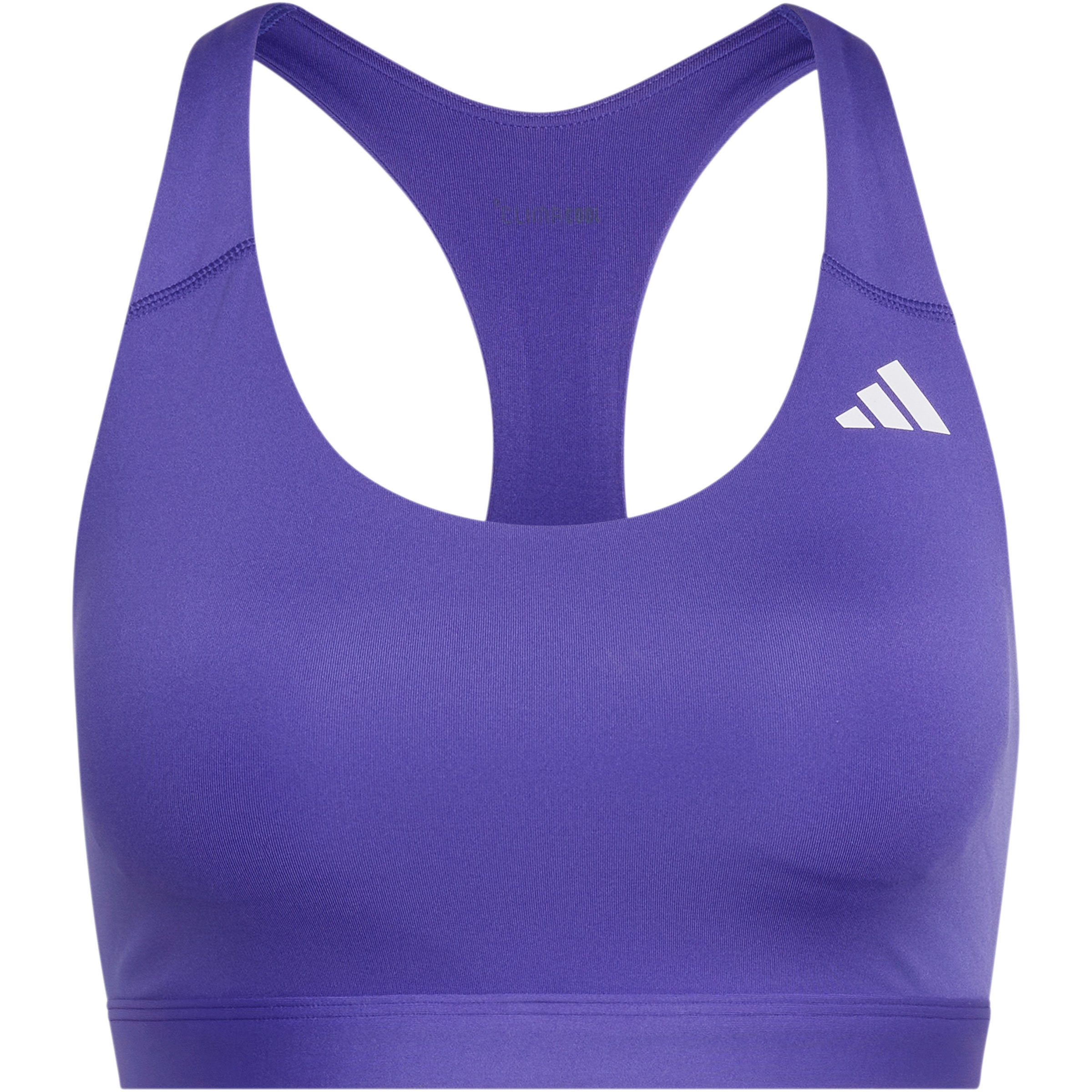 adidas Optime Essentials Medium Support Sport BH Damen Sport-BHs lila Größe XS Laufen | Trailrunning Elastisch