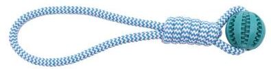Inspired Living Rubber Dog Ball Dog Chew Toy For Teeth Cleaning And Puppy Play c