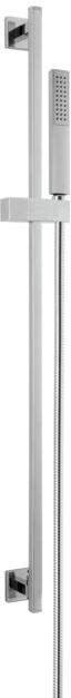 Herzbach Living Spa Brausegarnitur 11.694160.2.01 square, chrom, 900mm