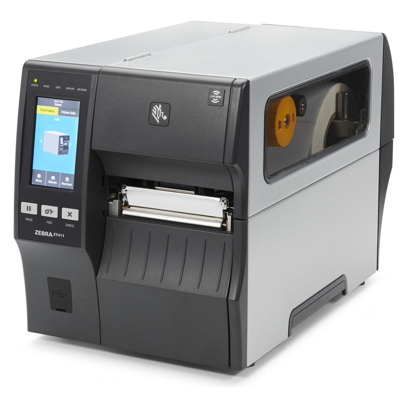 Zebra Thermodrucker ZT411 300 dpi Cutter (300 dpi) (ZT41143-T2E0000Z)