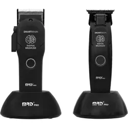 MRD Pro Smart Brain 3969ST Clipper & Trimmer Set – Schwarz