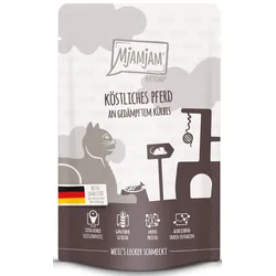 MjAMjAM köstliches Pferd an gedämpftem Kürbis 12x125 g