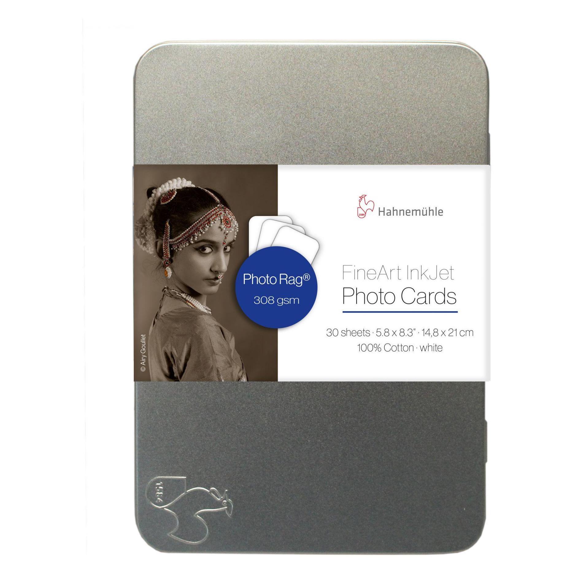 Hahnemühle Photo Cards Photo Rag A5 25 Blatt (308 g/m², A5, 30 Stk.) (10640780)