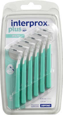 DENTAID GmbH INTERPROX plus micro grün Interdentalbürste 6 St 05703605