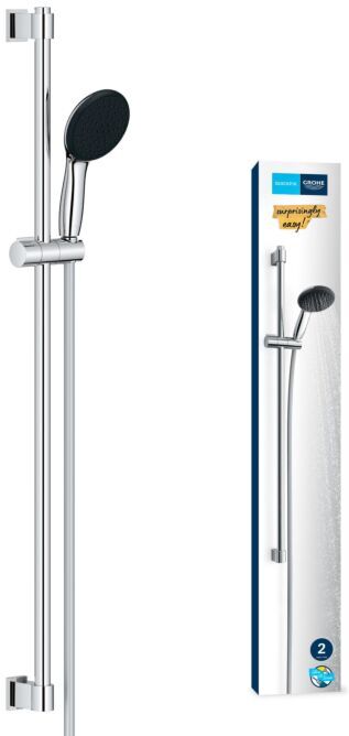 Grohe Vitalio Start 110 Brausestangenset 26955001 2 Strahlarten (RAIN, JET) chrom
